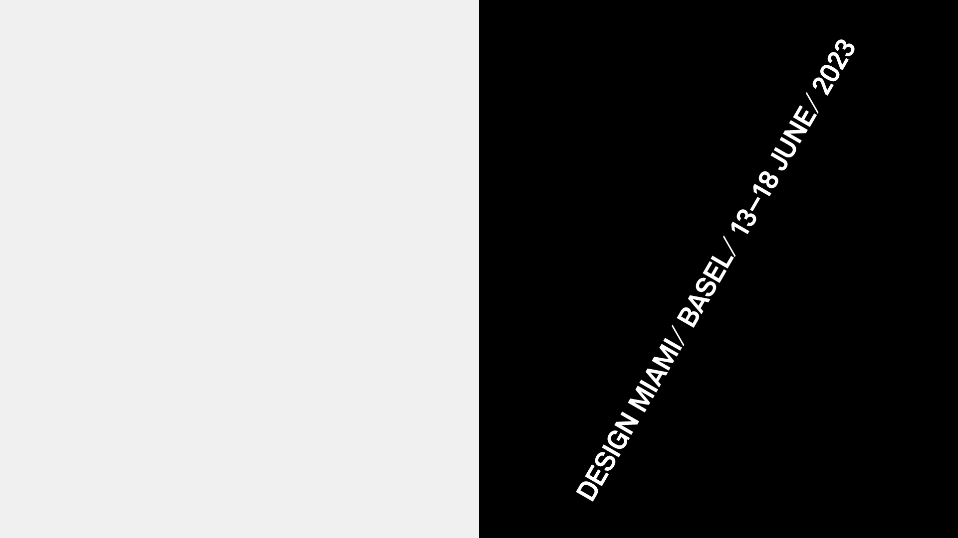 DESIGN MIAMI BASEL HEADER