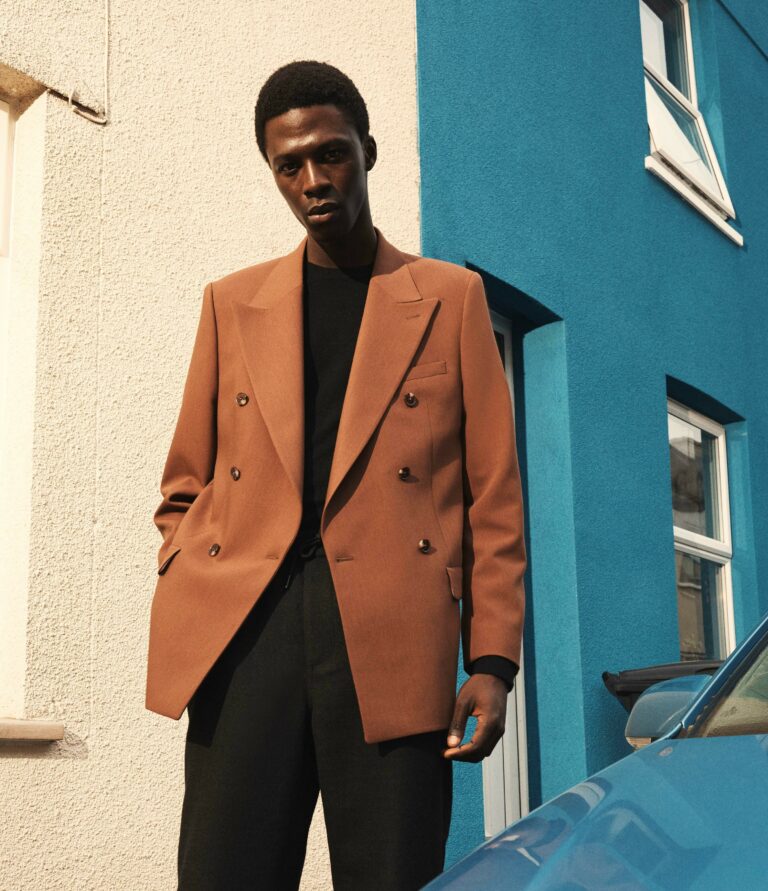 River island double breasted coat sale