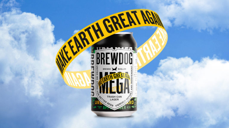 Brewdog Trash can lager