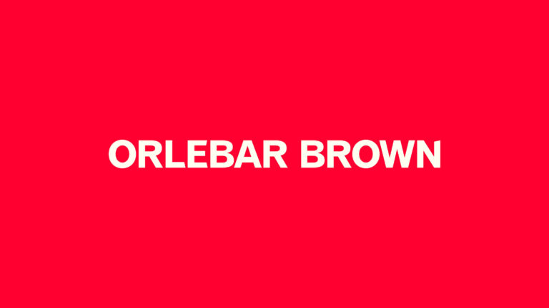 MADE THOUGHT – Orlebar Brown — Rebrand & Campaign